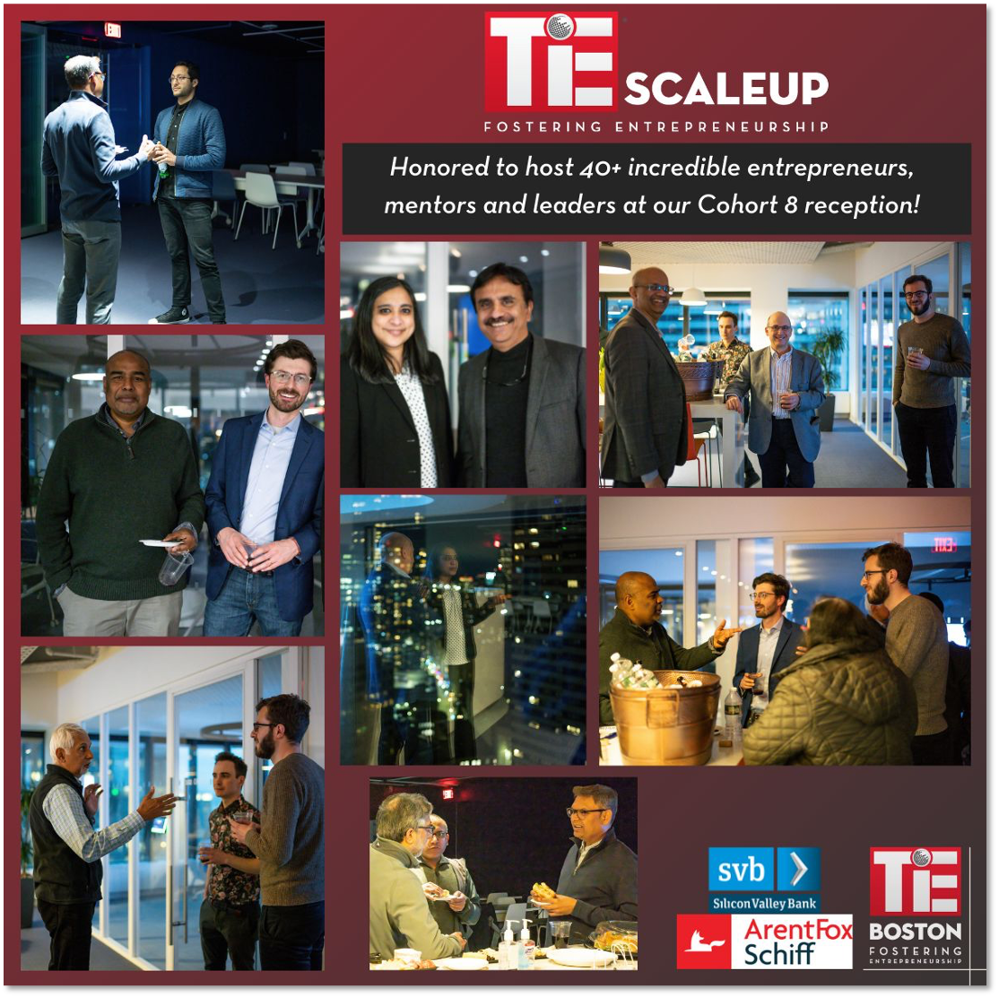 TiE Boston Event Collage