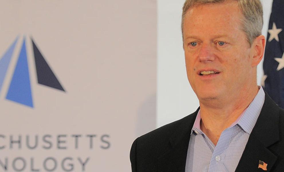 Charlie Baker at UMass Amherst