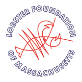 Logo for LobsterNet, lobster graphic drawing in the center